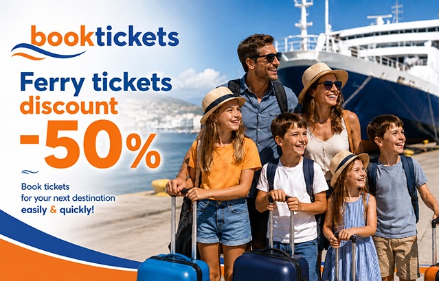 Familia numerosa Descuentos en billetes de ferry
